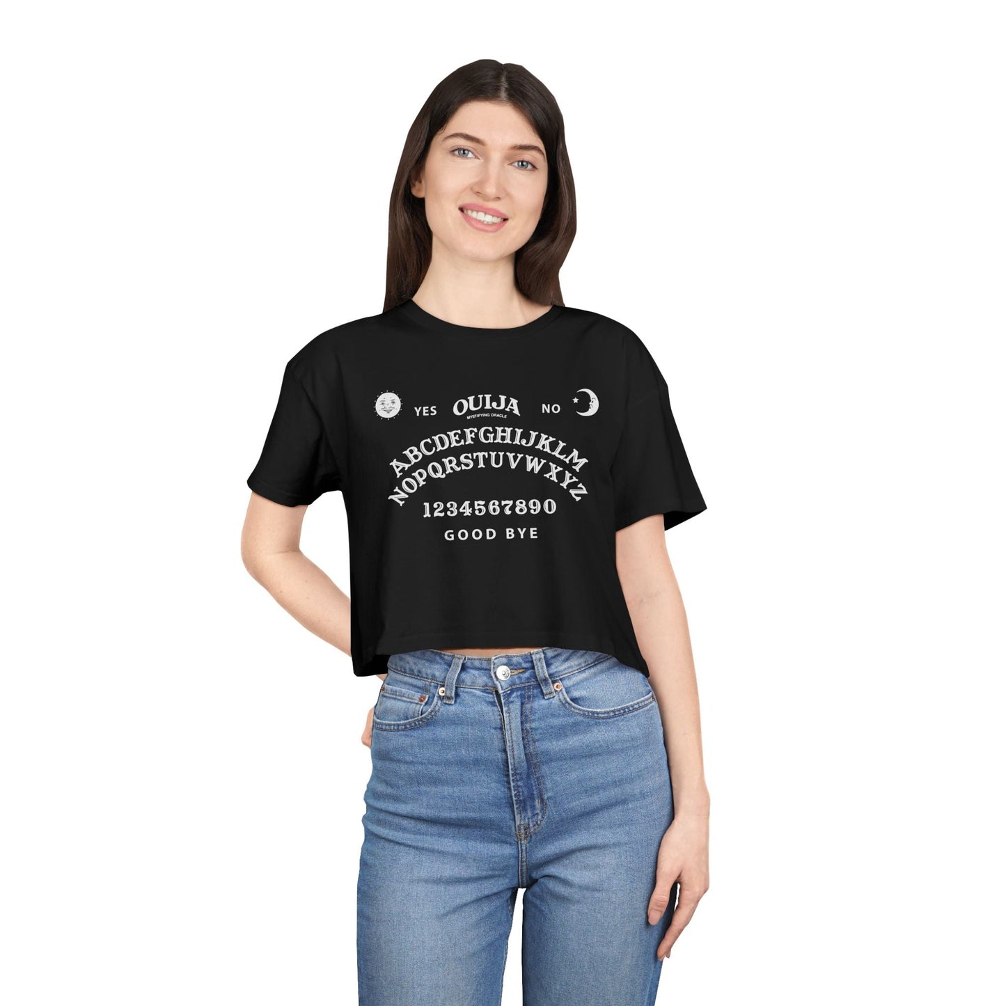 Ouija Board Crop Top