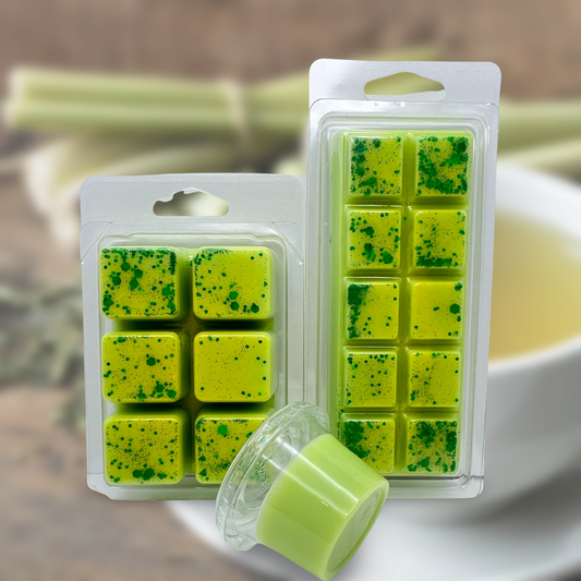 Green Tea & Lemongrass, Soy Wax Melts
