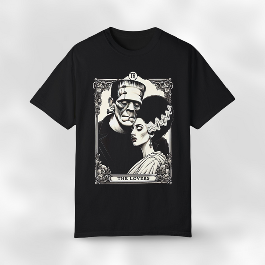 'The Lovers' Frankenstein & Bride Comfy Tee