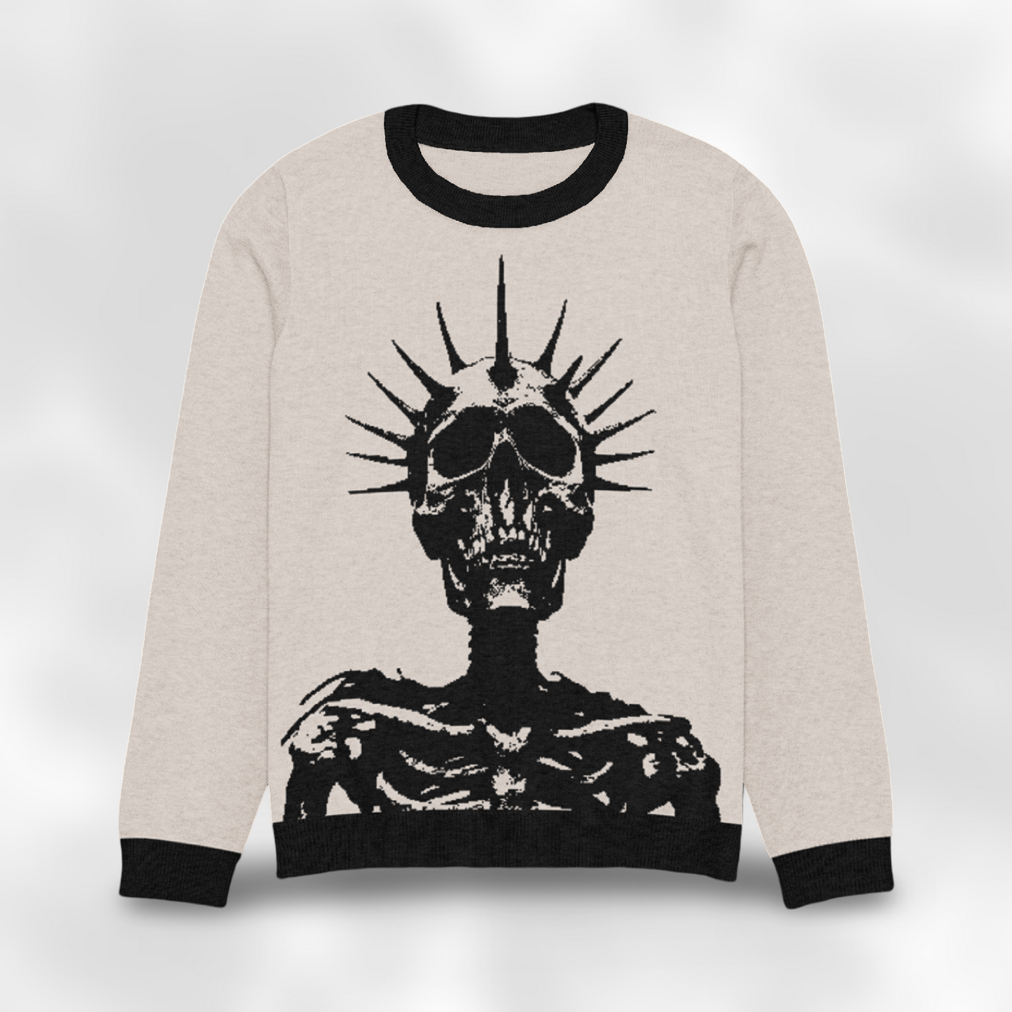 Corpse King Knit Crew Neck Sweater
