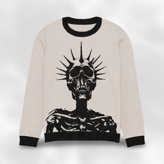 Corpse King Knit Crew Neck Sweater