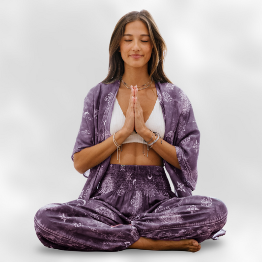 Mystic Plum Lounge Set