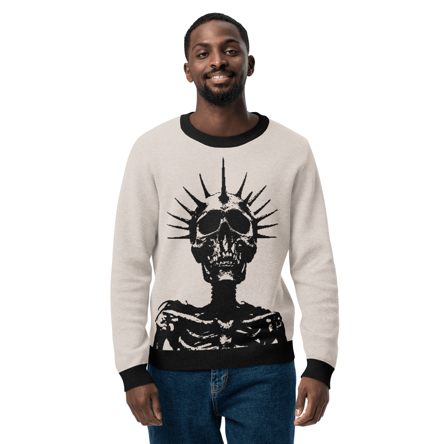 Corpse King Knit Crew Neck Sweater