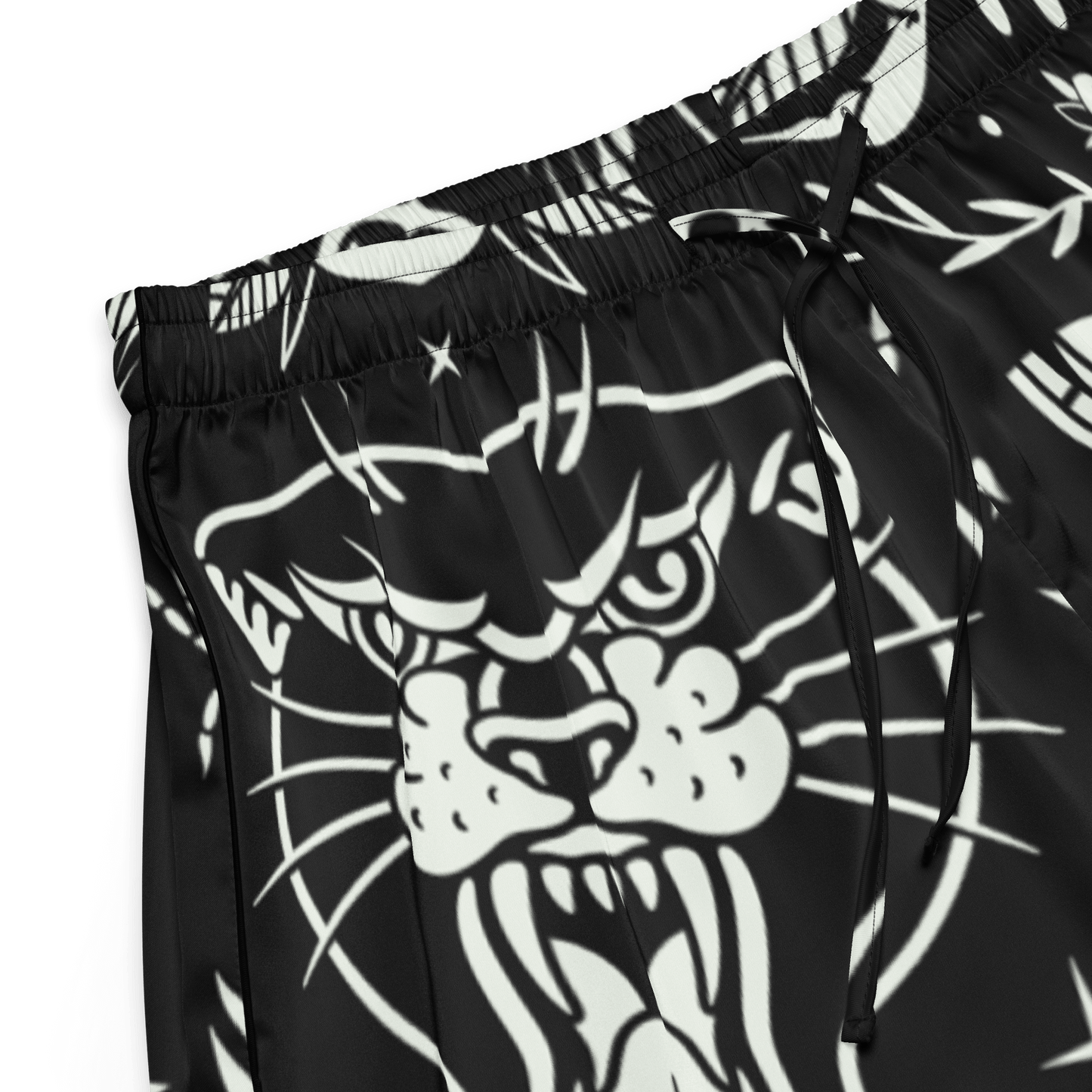 Old School Ink Silky Pajama Shorts