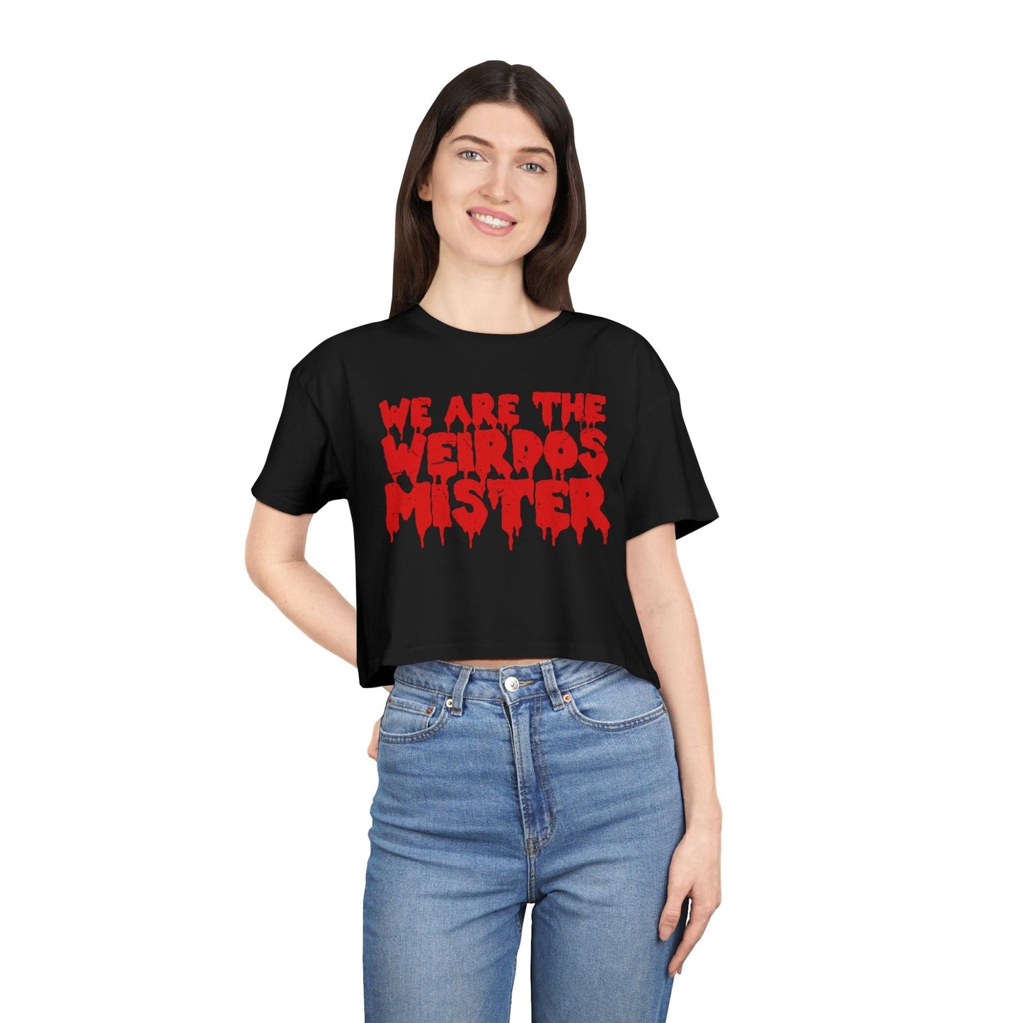 We Are The Weirdos Mister Crop Top
